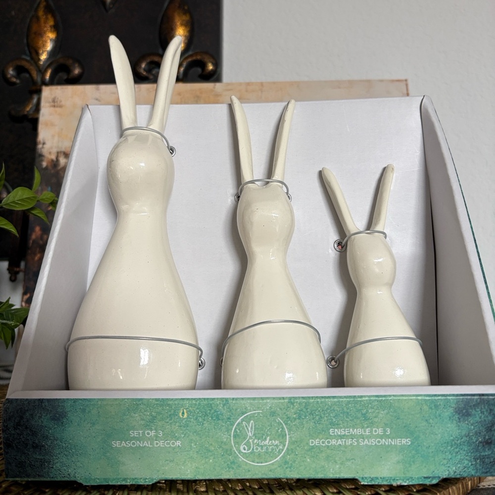 🆕Viral Modern Bunny Minimalist Bunny Figures